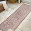 Alfombra pasillo 2x8 Medallion Weave rojo/gris pardo