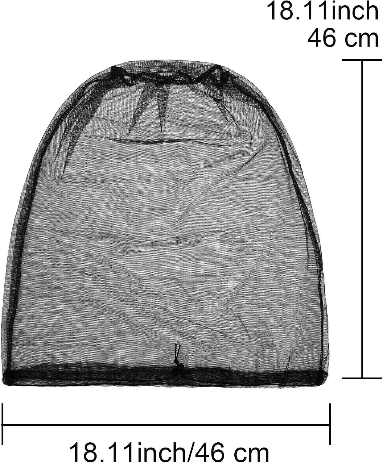 4 Mosquiteras de Malla para Protección de Cabeza Exteriores