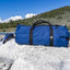 Bolsas lona ripstop impermeables plegables blue