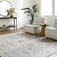 Alfombra 7x9ft x 10ft color blanco hueso