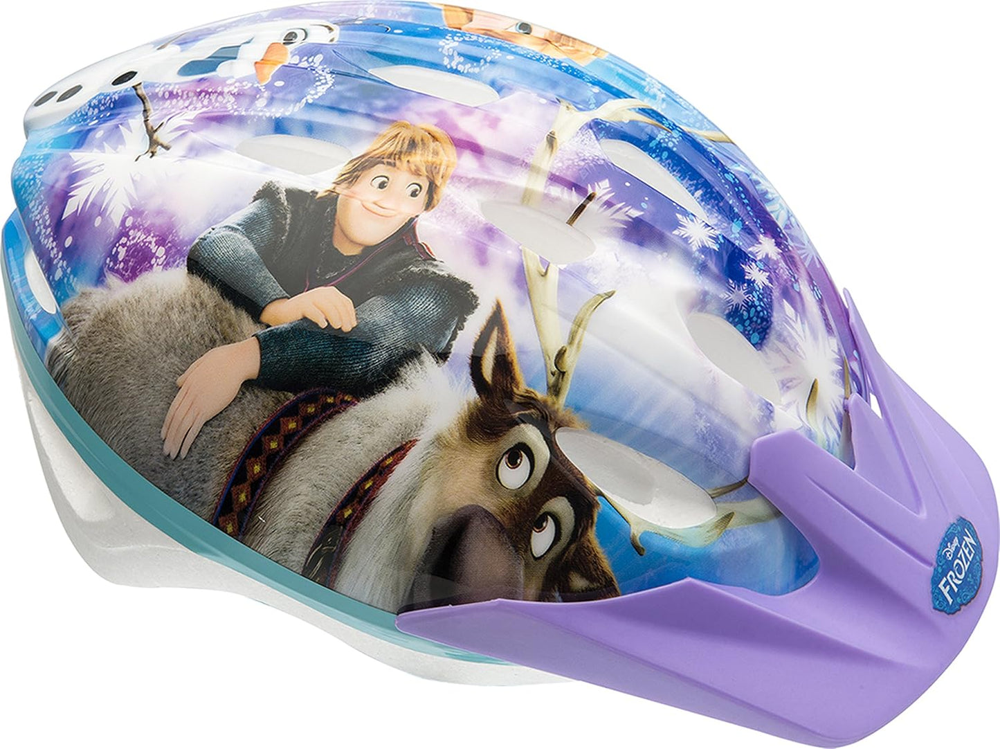 Casco bicicleta Frozen para niño y bebé
