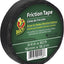 Cinta fricción 3/4pulg x60ft rollo negro