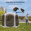 Carpa emergente 10x10ft con mosquitero para patio
