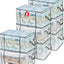 Bolsa almacenamiento transparente 80L para ropa mantas