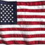 Bandera EE.UU. 12x18pulg nylon marino resistente ojales latón