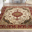 Alfombra 5x7ft Colección Kashan Color Marfil