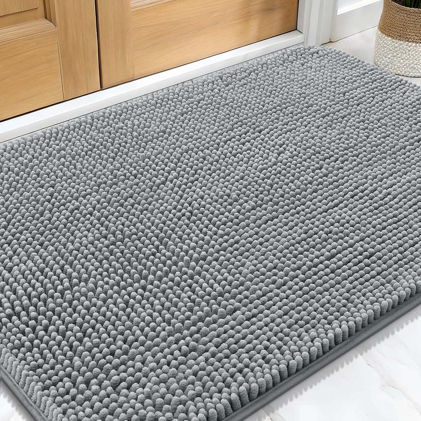 Tapete perro 34x21pulg antiderrap absorbente entrada