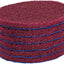 6 Pzas Almohadillas Repuesto Color Rojo 5pulg
