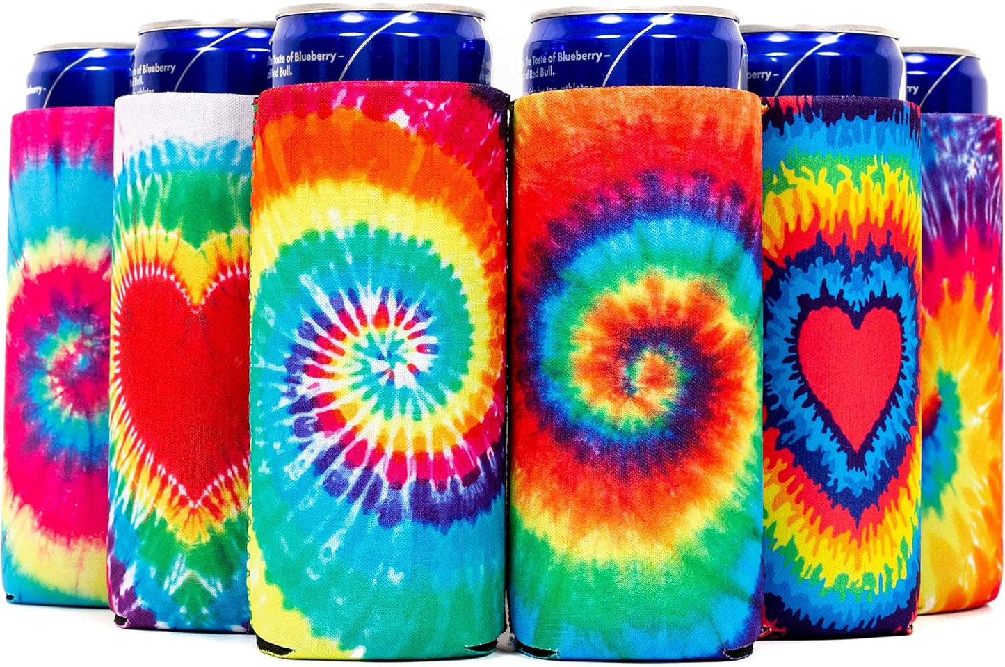 Fundas neopreno 0.157" para latas 12oz set 6