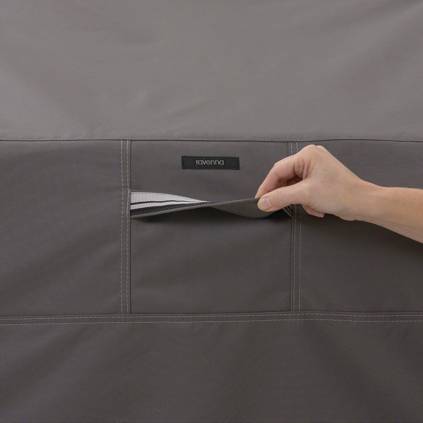 Mantel rectangular resistente agua 60pulg para fogata