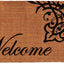 Felpudo bienvenida 3x6ft fibra coco natural