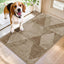 Tapete Poliéster Absorbente Antiderrap 20x32" Beige