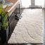 Alfombra decorativa Safavieh 2'3"x4' Crema 1.2" grosor