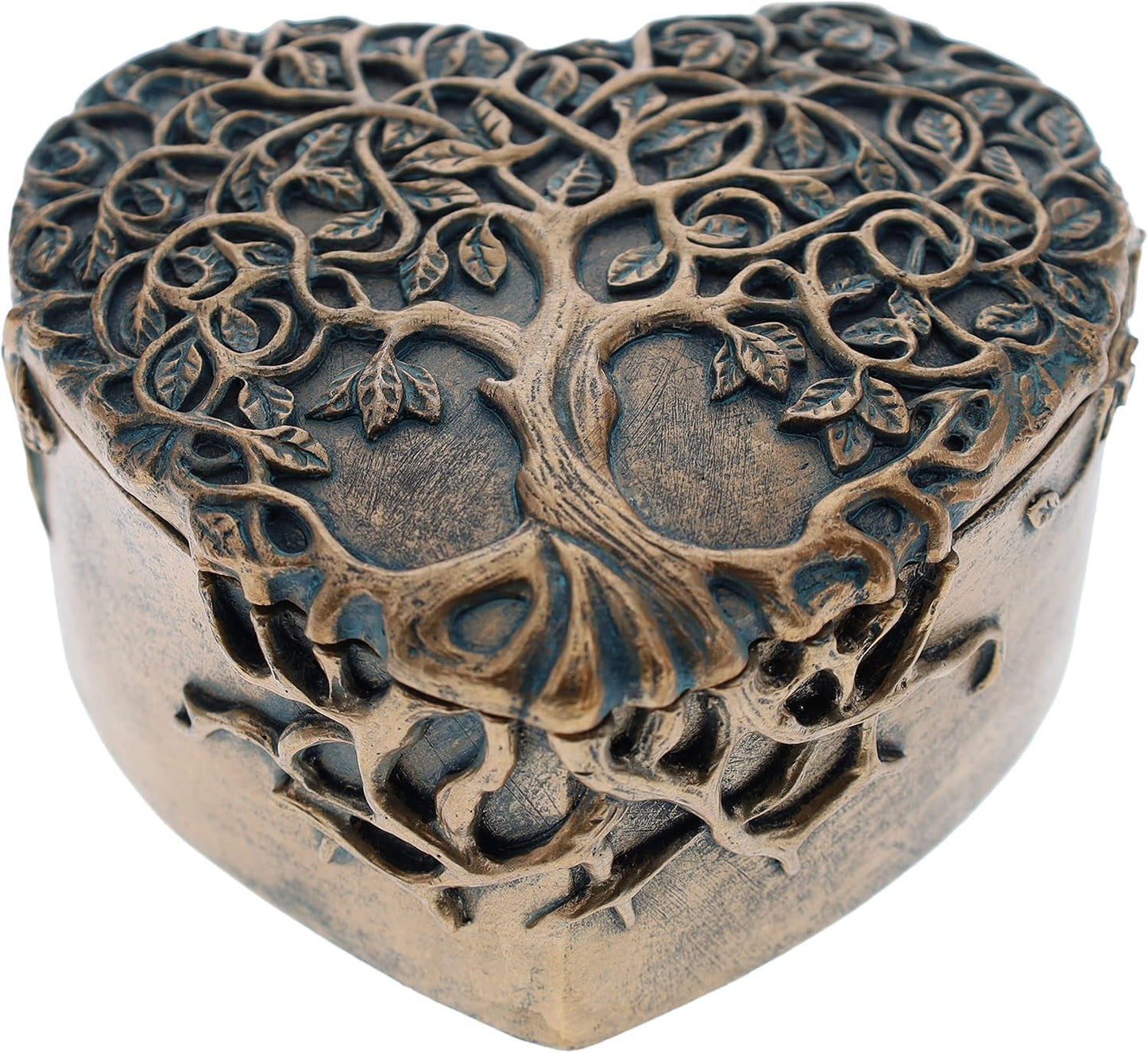 Joyero decorativo árbol de la vida arte celta