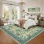 Alfombra lavable 9x12ft para sala dormitorio antiderrap