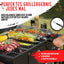 Cesta parrilla rodante acero inox alimenticio estante red