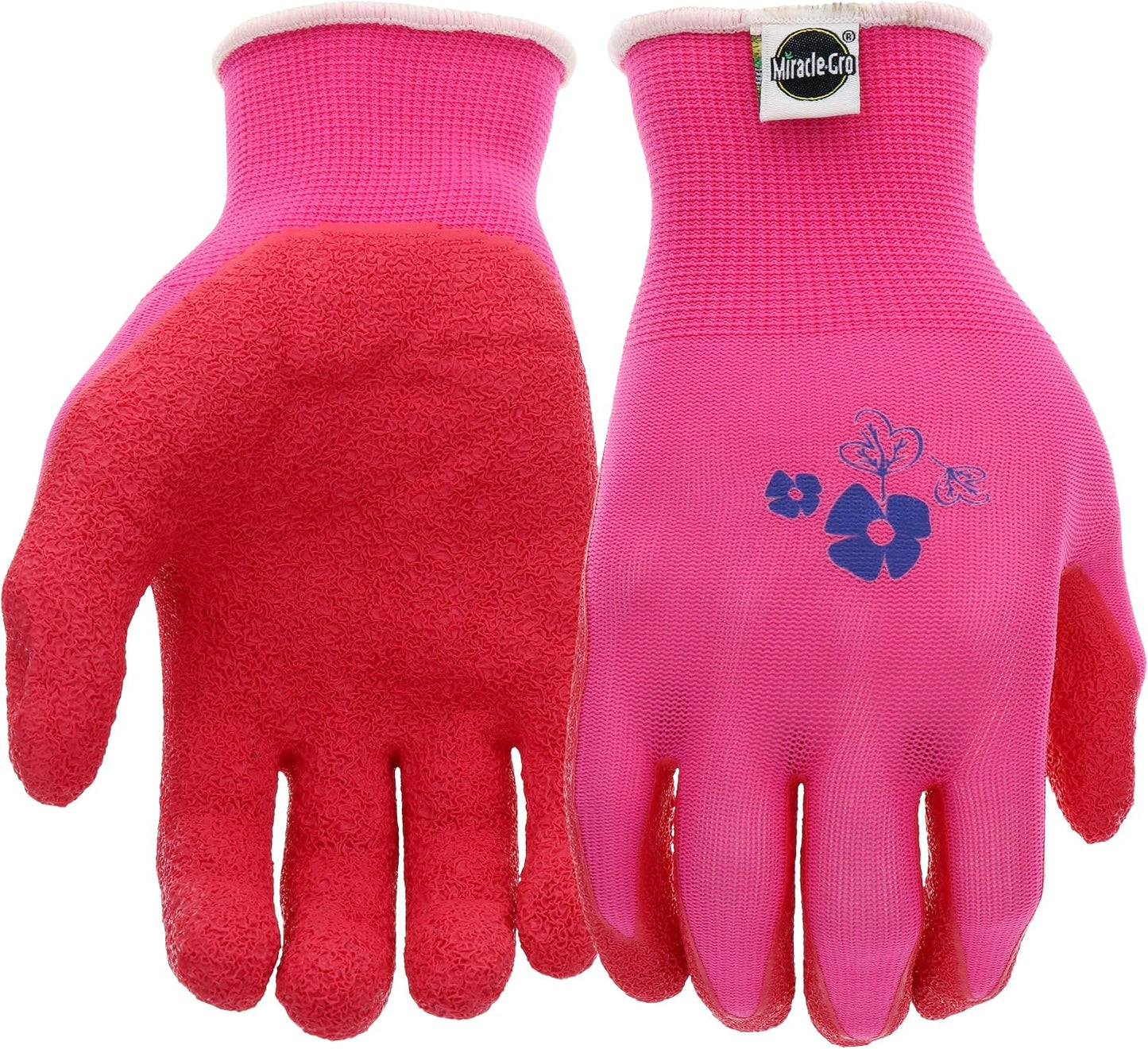 Guantes jardinería látex antideslizantes elásticos