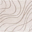 Alfombra Shag 10ft2 Color Crema y Beige No Pelusa Ideal Sala