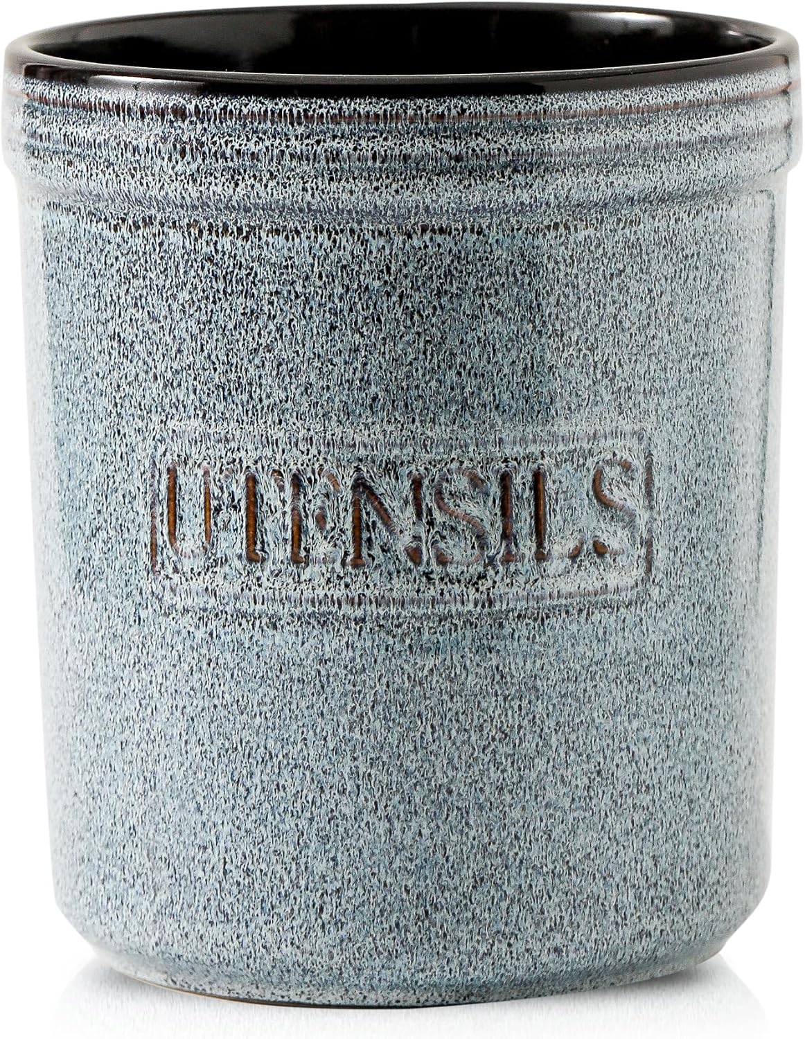 Soporte utensilios cocina 6x7pulg cerámica decoración granja