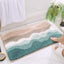 Alfombras baño microfibra antideslizantes ducha dormitorio