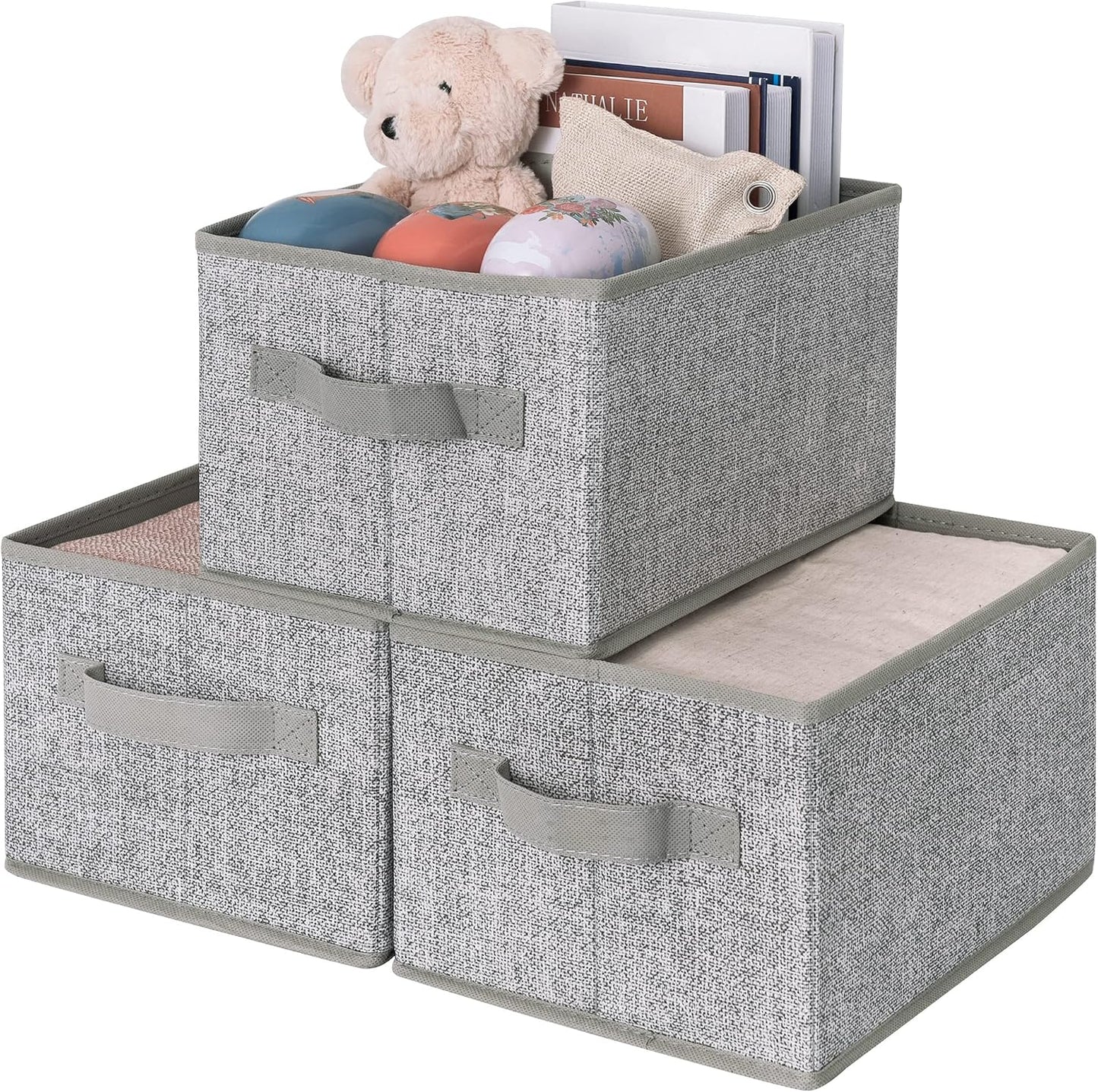 Cajas plegables con asas para almacenamiento