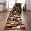 Alfombra geométrica moderna 26" x 2ft