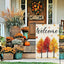 Bandera otoño doble cara 12x18pulg decoración patio