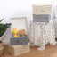 Caja almacenamiento ropa plegable 13x12.5x7" gris