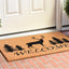 Felpudo bienvenida Elk Forest 24x36pulg