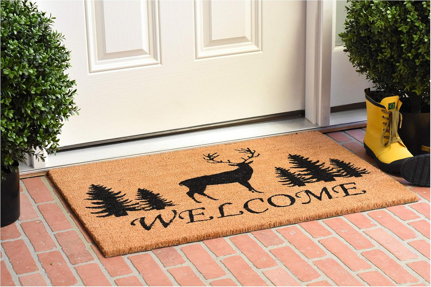 Felpudo bienvenida Elk Forest 24x36pulg