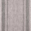 Alfombra decorativa impermeable 2x3ft7pulg beige/negro