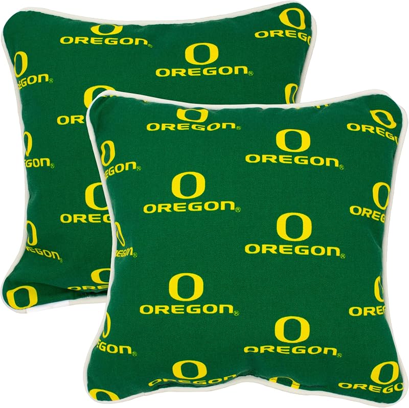 2 Almohadas decorativas patos Oregon 16x16pulg