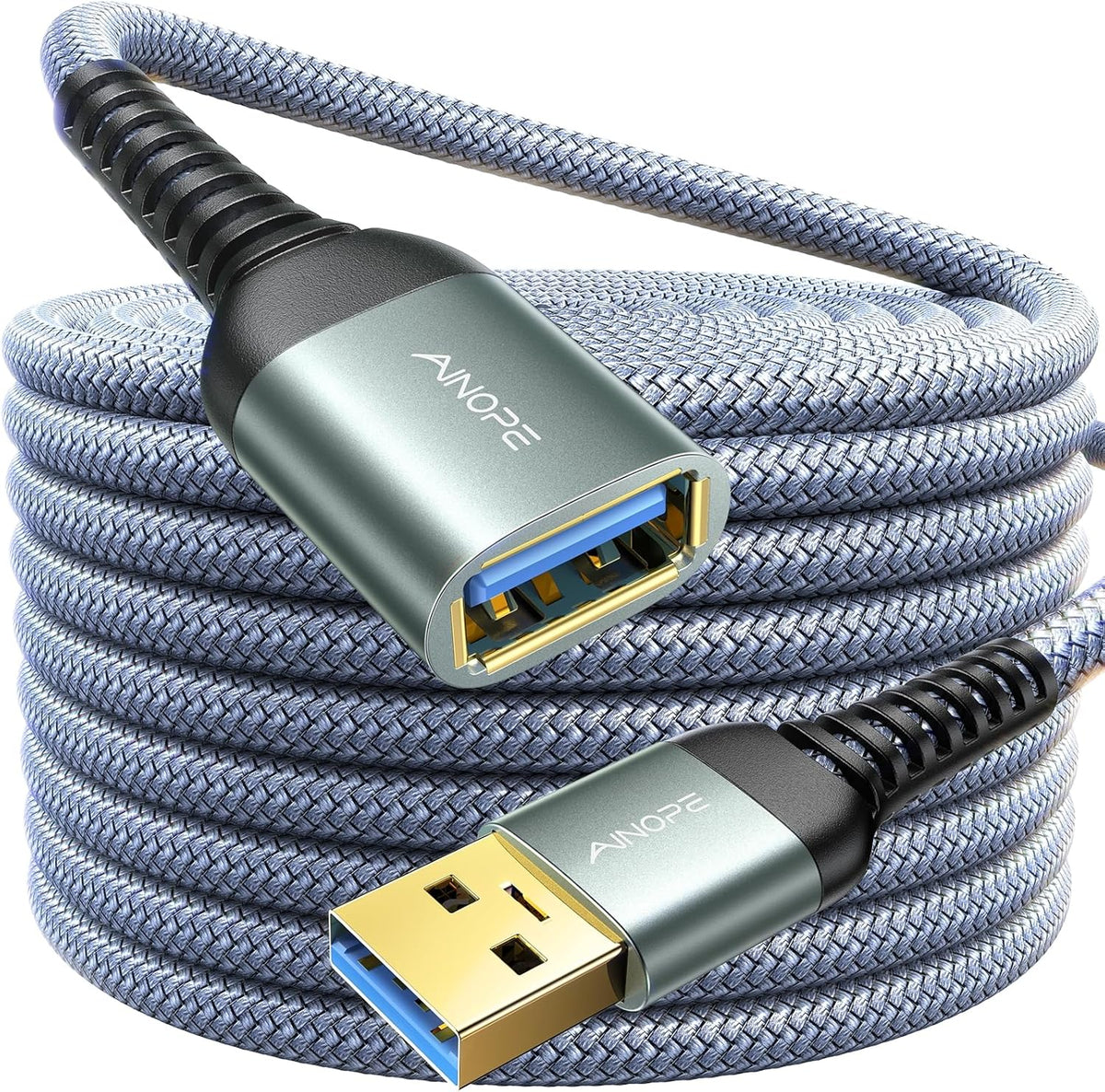 Cable USB 3.0 macho hembra alta transferencia datos