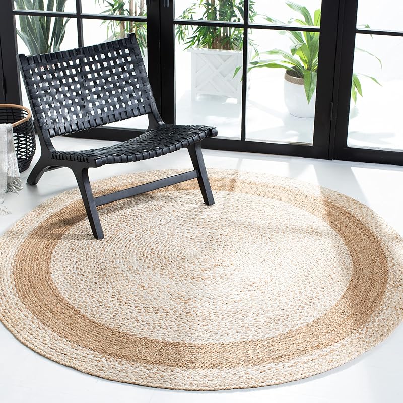 Alfombra redonda yute natural 6ft