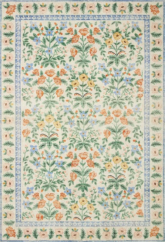 Alfombra área 7'6"x9'6" EDE-02 CloudPile™ Ivory/Blanco