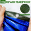 Lona impermeable 8x14ft 16mil ojales metal UV resistente