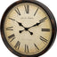 Reloj pared extragrande 19.7in color negro