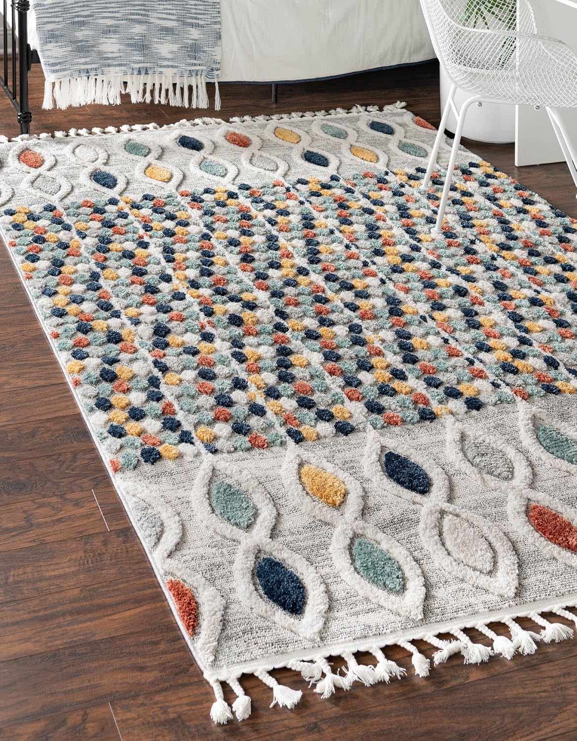 Alfombra rectangular Cherokee Asheville 2x3ft multicolor