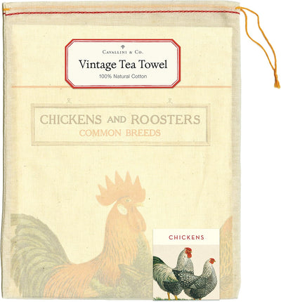 Paño de Cocina para Pollos Multicolor y Antiarañazos