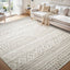 Alfombras área 5x7ft suaves lavables neutras interiores