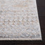 Alfombra pasillo 2x8ft gris azul beige diseño moderno
