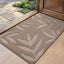 Felpudo puerta 32x48" perfil bajo absorbente beige