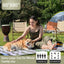 Manta picnic al aire libre 80x80pulg impermeable plegable verde