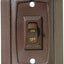 Placa pared interruptor individual 3.53x2.39pulg