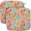 Fundas cojín exterior set 2 20x18pulg resistentes agua