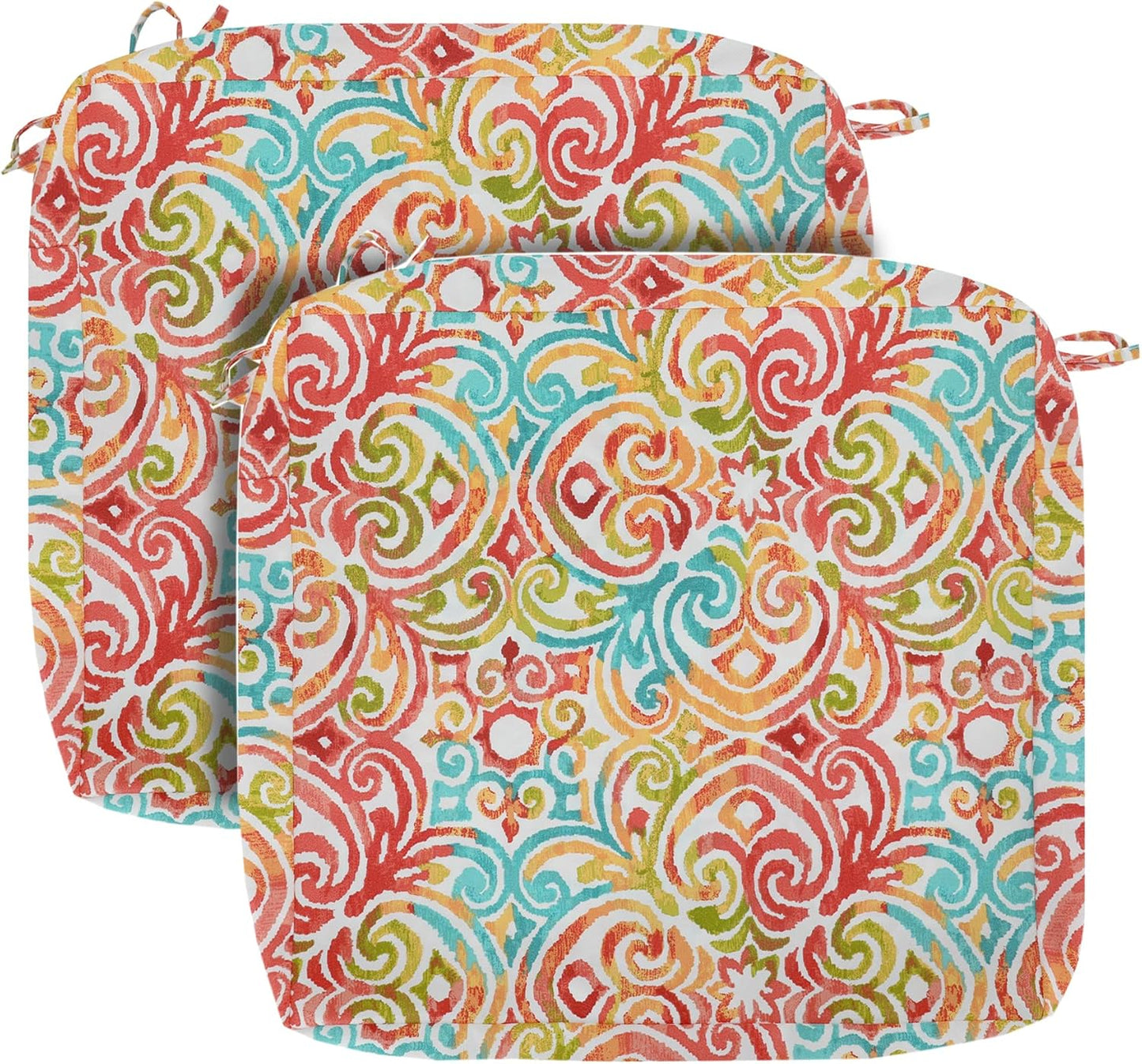 Fundas cojín exterior set 2 20x18pulg resistentes agua