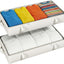 Pack 2 Organizadores Bajo Cama 6pulg Beige con Asas