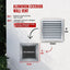 Rejilla ventilación exterior 18x18" resistente al agua