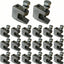 Abrazaderas viga 3/8 pulg 20 pack con llave