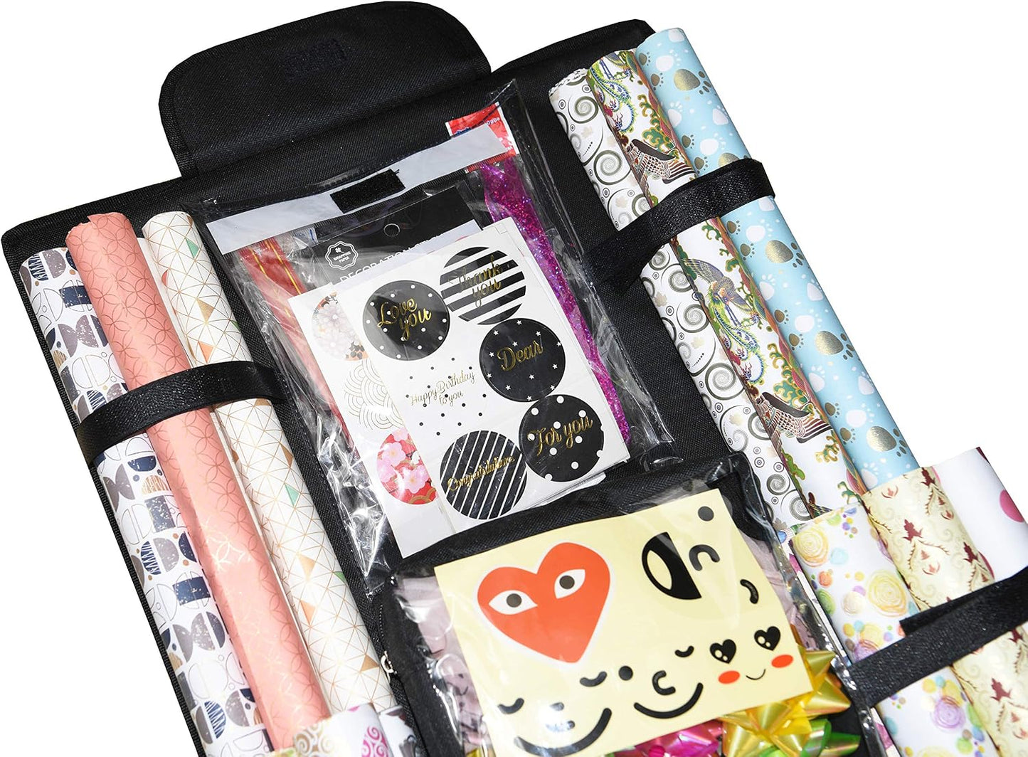 Organiz. papel regalo colgante 16x41" resistente